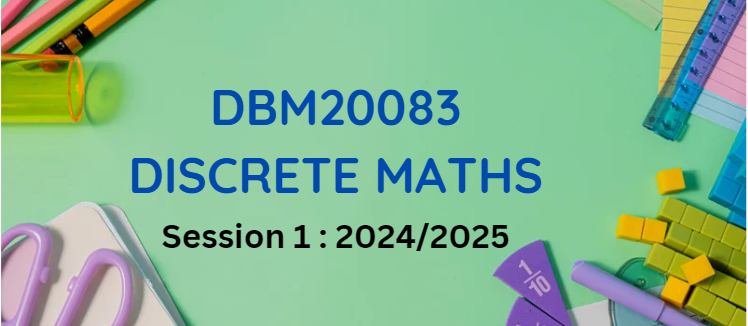 DBM20083 Discrete Mathematics